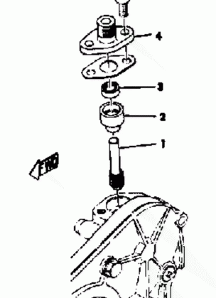 TACHOMETER - GEAR UNIT