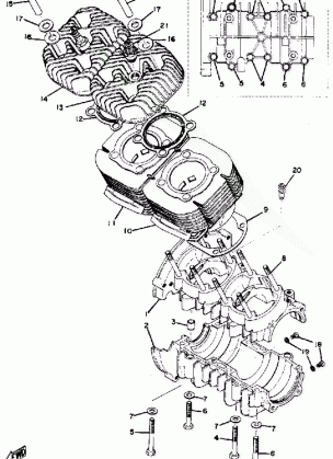 CRANKCASE - CYLINDER