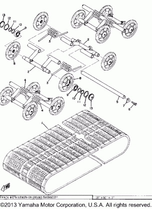 TRACK - SUSPENSION WHEEL