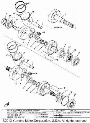 CRANK - PISTON