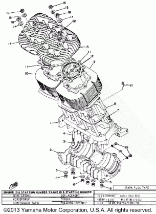 CRANKCASE - CYLINDER