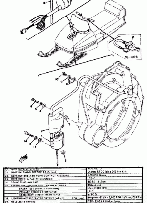 ELECTRICAL SL292 - B