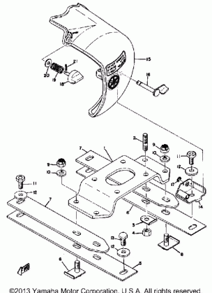 ENGINE BRACKET SL292 - C