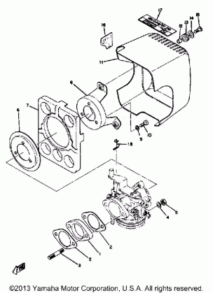 INTAKE SL292 - B