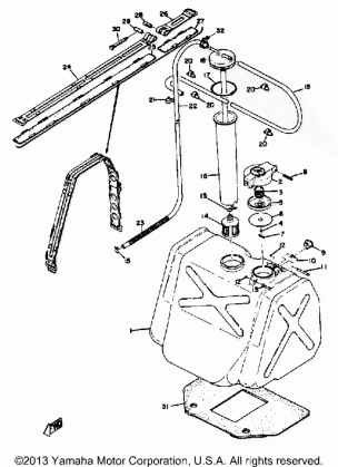 FUEL TANK 2 SL292B