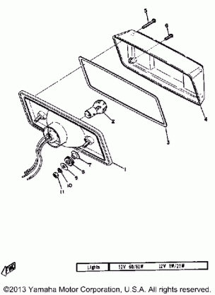 TAIL LAMP SL292C