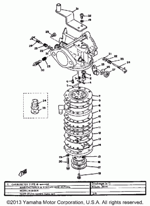 CARBURETOR SL292 - B