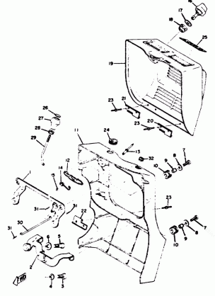 ENGINE COWL (SL-338C)