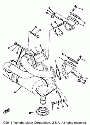 EXHAUST (SL-338B)