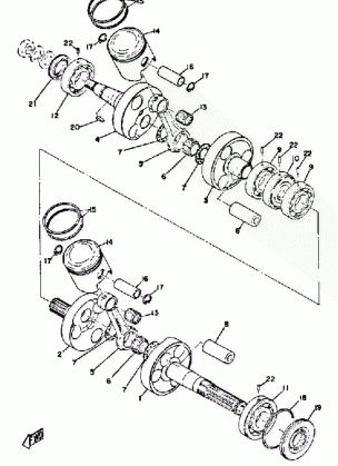 CRANK - PISTON