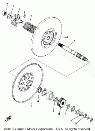 SECONDARY SHEAVE