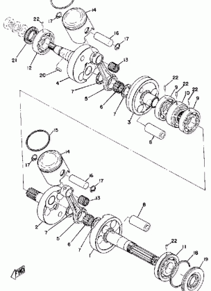 CRANK - PISTON