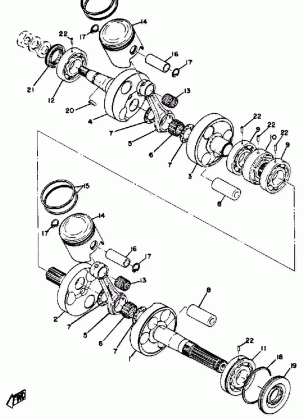 CRANK - PISTON