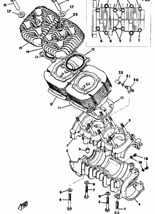 CRANKCASE - CYLINDER