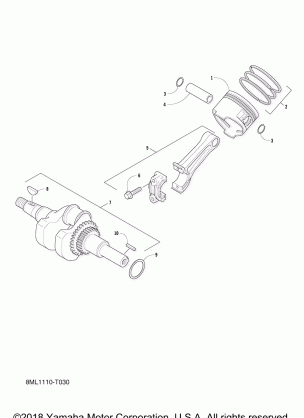 CRANKSHAFT PISTON