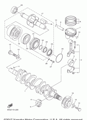 CRANKSHAFT PISTON