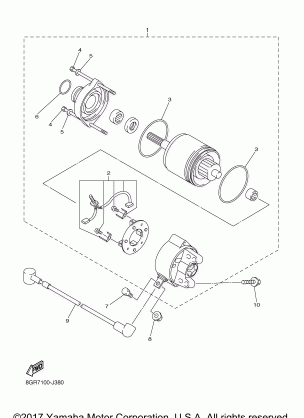 STARTING MOTOR