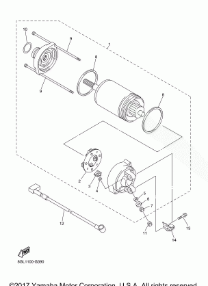 STARTING MOTOR