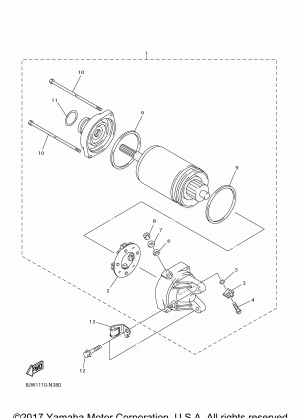 STARTING MOTOR