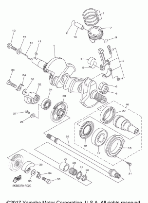 CRANKSHAFT PISTON