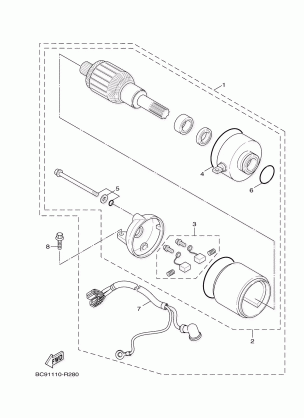 STARTING MOTOR