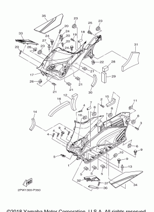 STAND FOOTREST 2