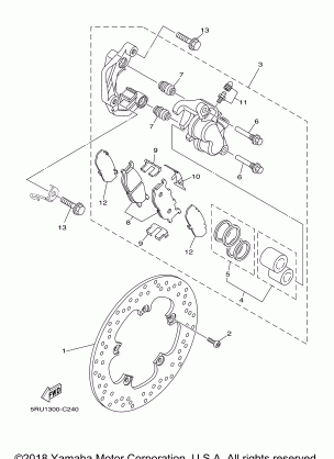 FRONT BRAKE CALIPER