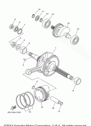 CRANKSHAFT PISTON