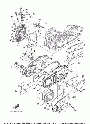 CRANKCASE COVER 1