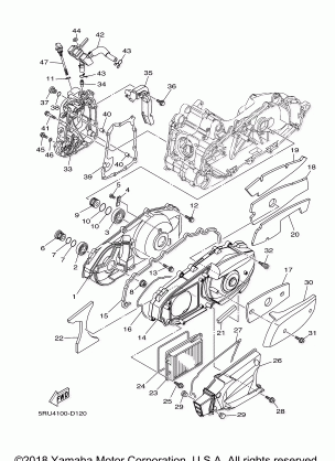 CRANKCASE COVER 1