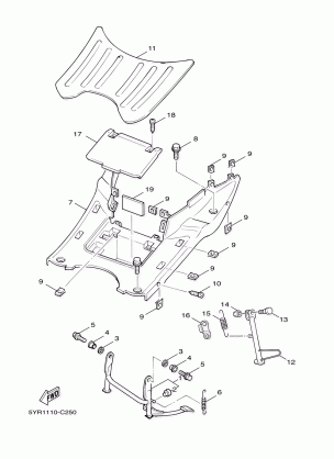 STAND FOOTREST