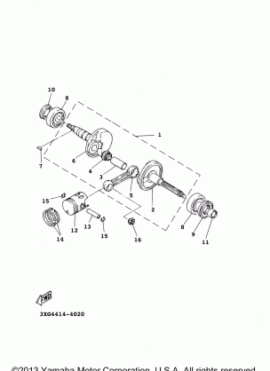 CRANKSHAFT PISTON