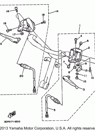 HANDLE SWITCH LEVER