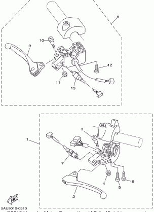 HANDLE SWITCH LEVER