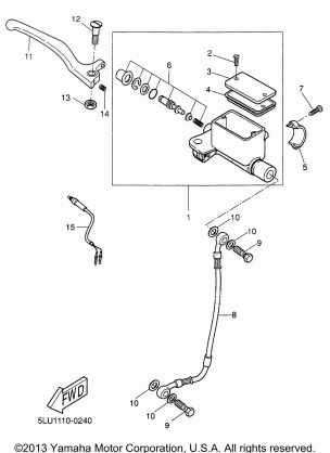 FRONT MASTER CYLINDER