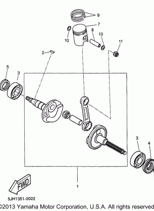 CRANKSHAFT PISTON