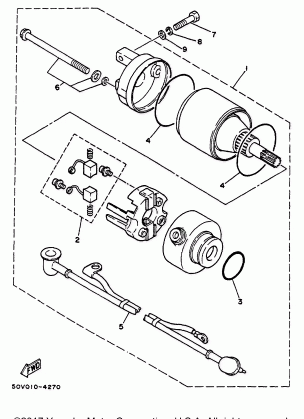 STARTING MOTOR