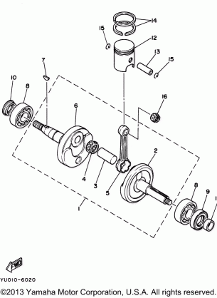 CRANKSHAFT PISTON