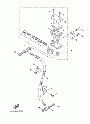 FRONT MASTER CYLINDER