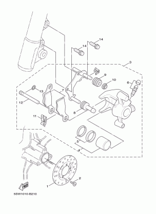 FRONT BRAKE CALIPER