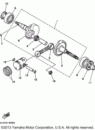 CRANKSHAFT PISTON