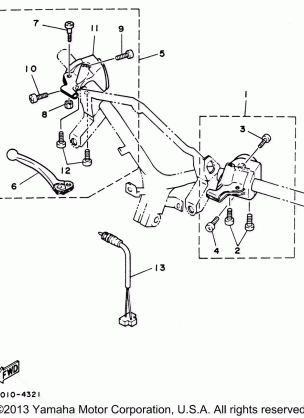 HANDLE SWITCH LEVER