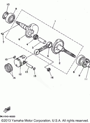 CRANKSHAFT PISTON