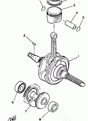 CRANKSHAFT PISTON