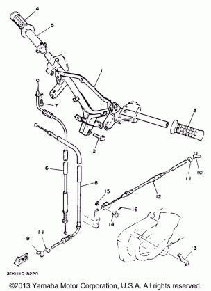 HANDLEBAR CABLE