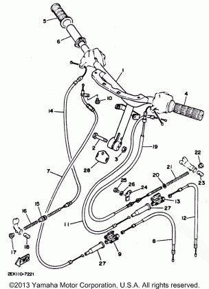 HANDLEBAR - CABLE