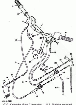 HANDLEBAR - CABLE