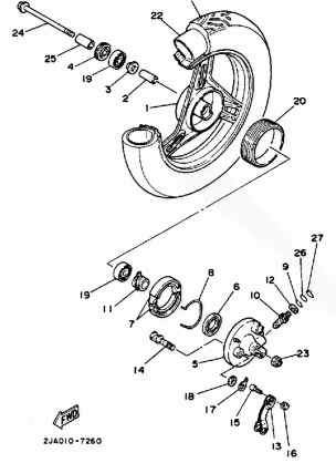 FRONT WHEEL