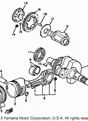 CRANKSHAFT PISTON