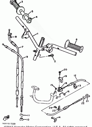 HANDLEBAR CABLE